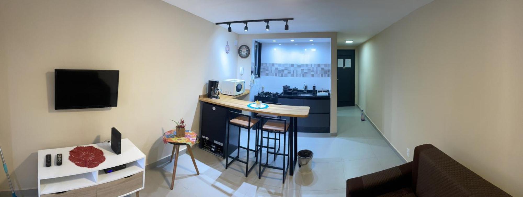 Apartamento Copacabana, Vista para o mar e com garagem, não cabe carros grandes Rio de Janeiro Exterior foto